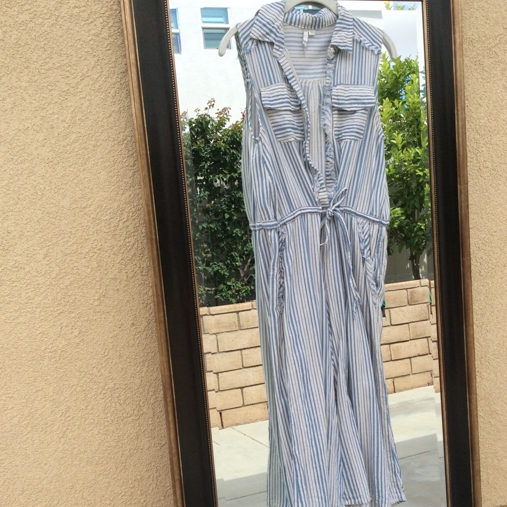 LINEN JUMPSUIT